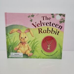 THE VELVETEEN RABBIT HARDCOVER BOOK WITH CHARM NECKLACE